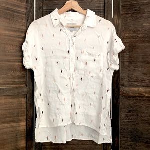 Rails Whitney Colorful Cactus Top